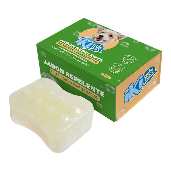 Jabón Repelente Natural Iki Pets 90 Gr