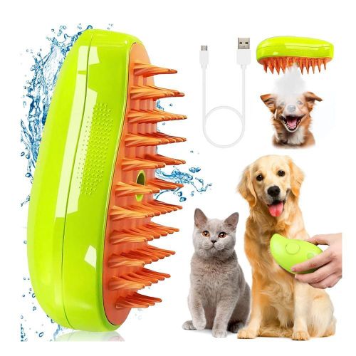 Cepillo a Vapor Recargable para Mascotas 12 × 6 cm