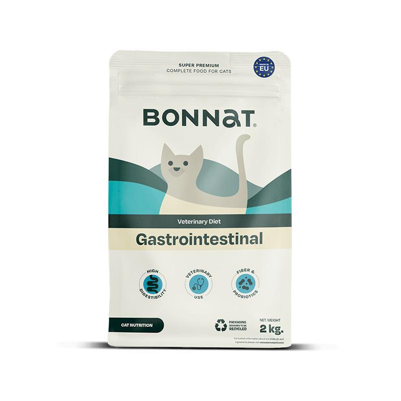 Alimento Seco para Gatos Bonnat Veterinary Diet Gastrointestinal 2 kg