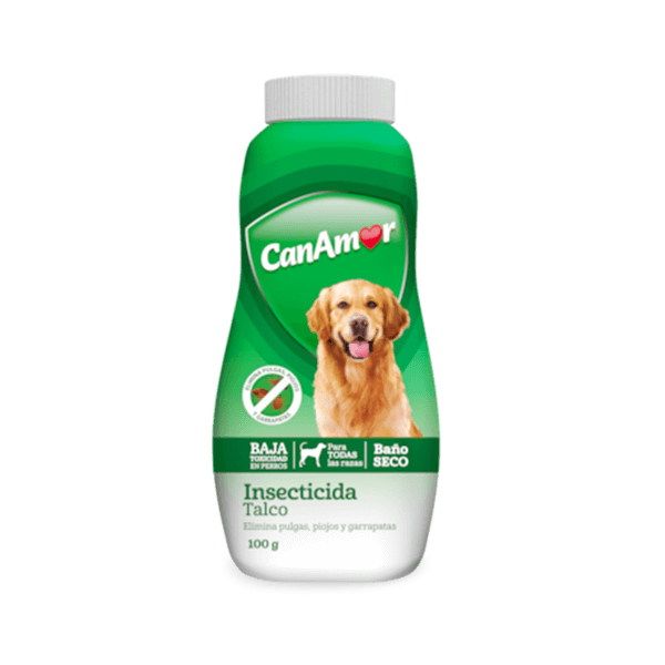 Talco Insecticida para Perros CanAmor 100 g