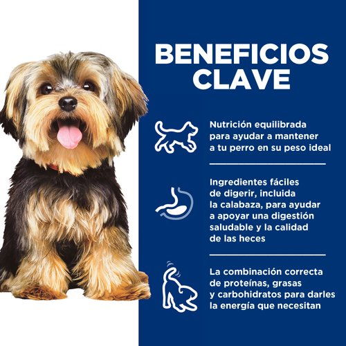 Alimento Seco para Perros Hills Science Diet Small & Mini Adult 1 a 6 Años Sabor Pollo 2,04 Kg