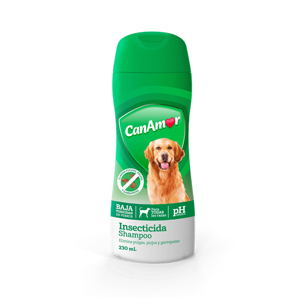 Shampoo Insecticida para Perros CanAmor 230 mL