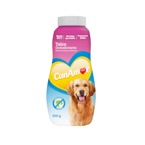 Talco Desodorante para Perros CanAmor 100 g