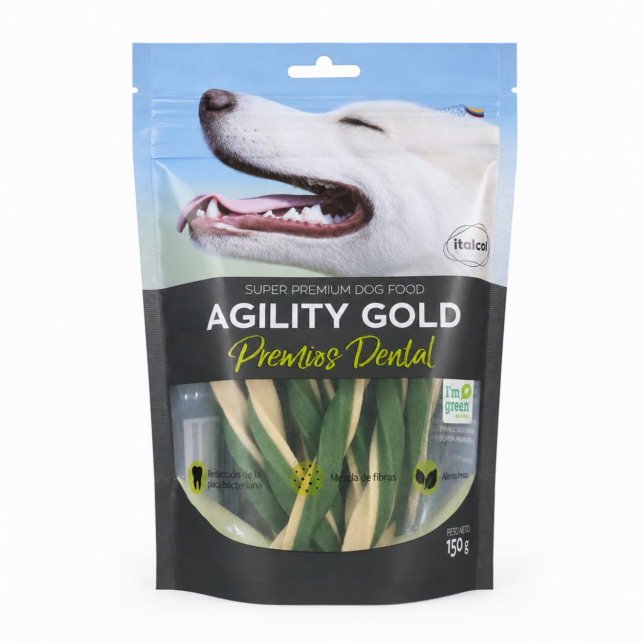 Premios Dentales para Perros Agility Gold 150 g