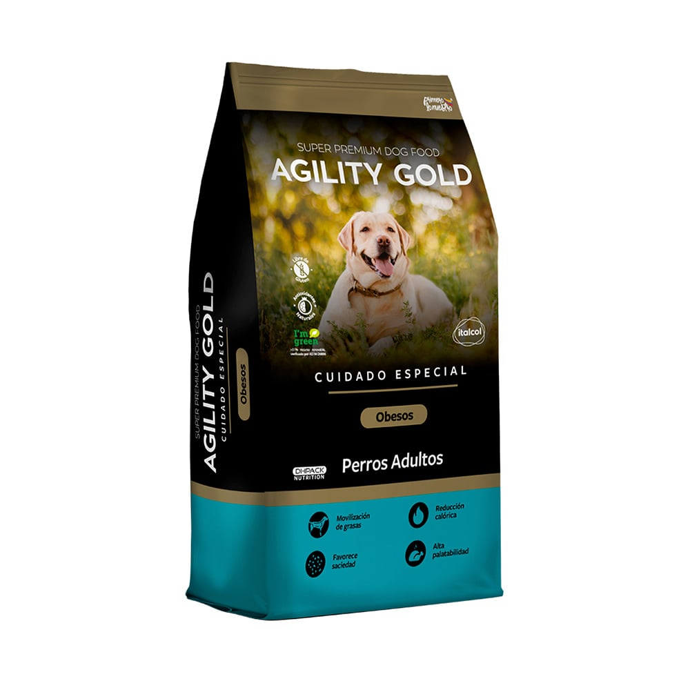 Alimento Seco Agility Gold Perros Adultos Obesos 7 Kg