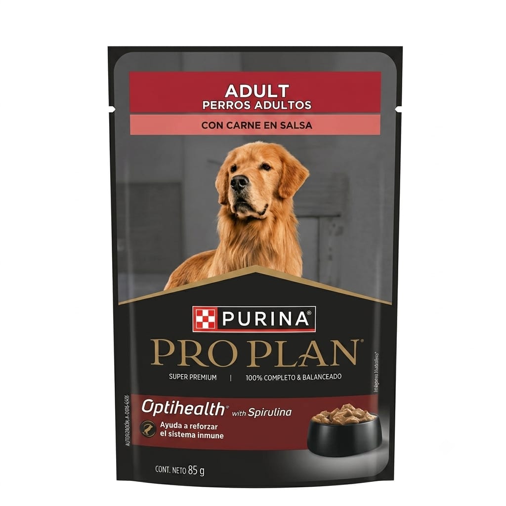 Alimento Húmedo para Perros Adultos Pro Plan con Carne en Salsa 85 g