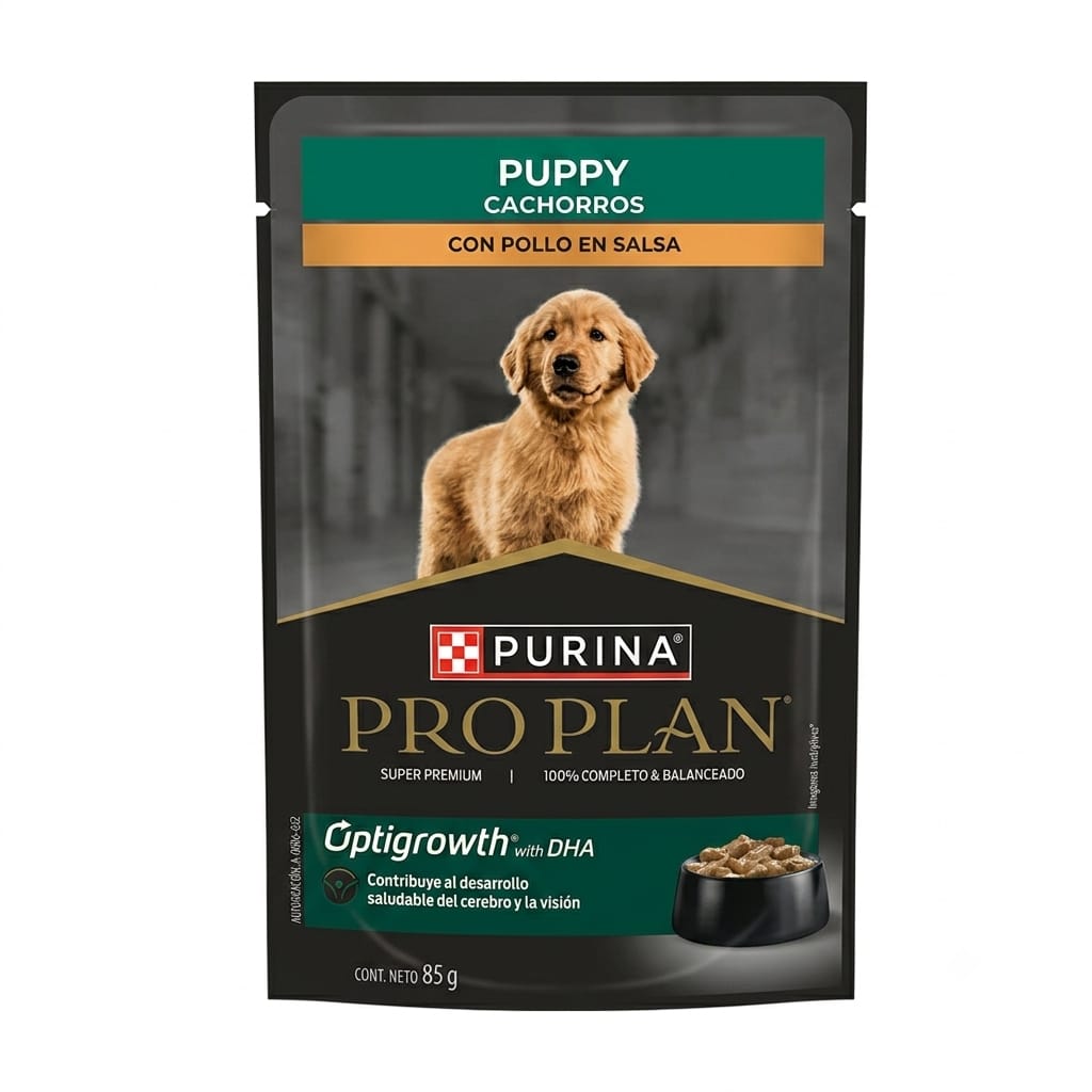 Alimento Húmedo para Perros Cachorros Pro Plan con Pollo en Salsa 85 g
