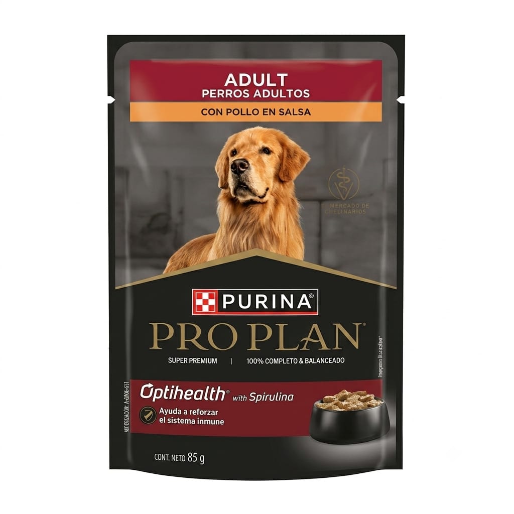 Alimento Húmedo para Perros Adultos Pro Plan con Pollo en Salsa 85 g