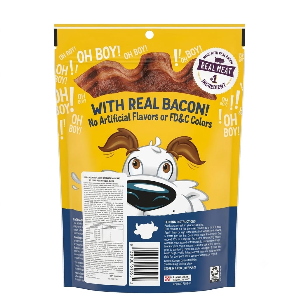 Snack para Perros Beggin Sabor Tocineta y Carne 170 g