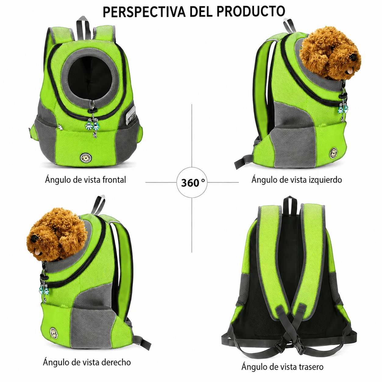 Bolso Transportador para Perros y Gatos Talla M