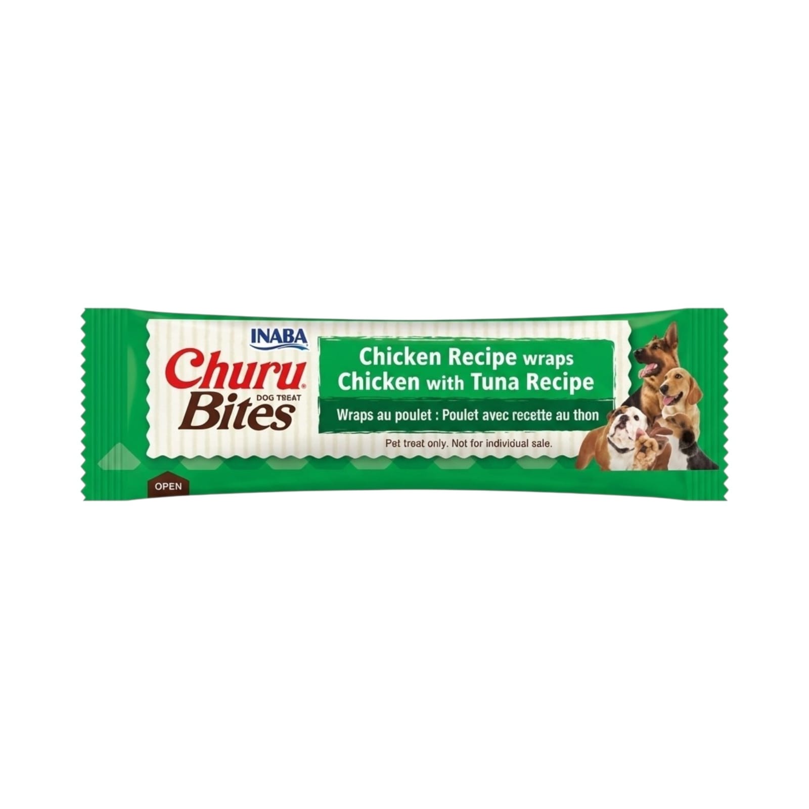 Snack para Perros Churu Bites Pollo con Atún Tubo 12 g