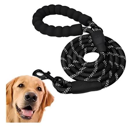 Correa para Perros con Mango Acolchado e Hilos Reflectantes 115 cm