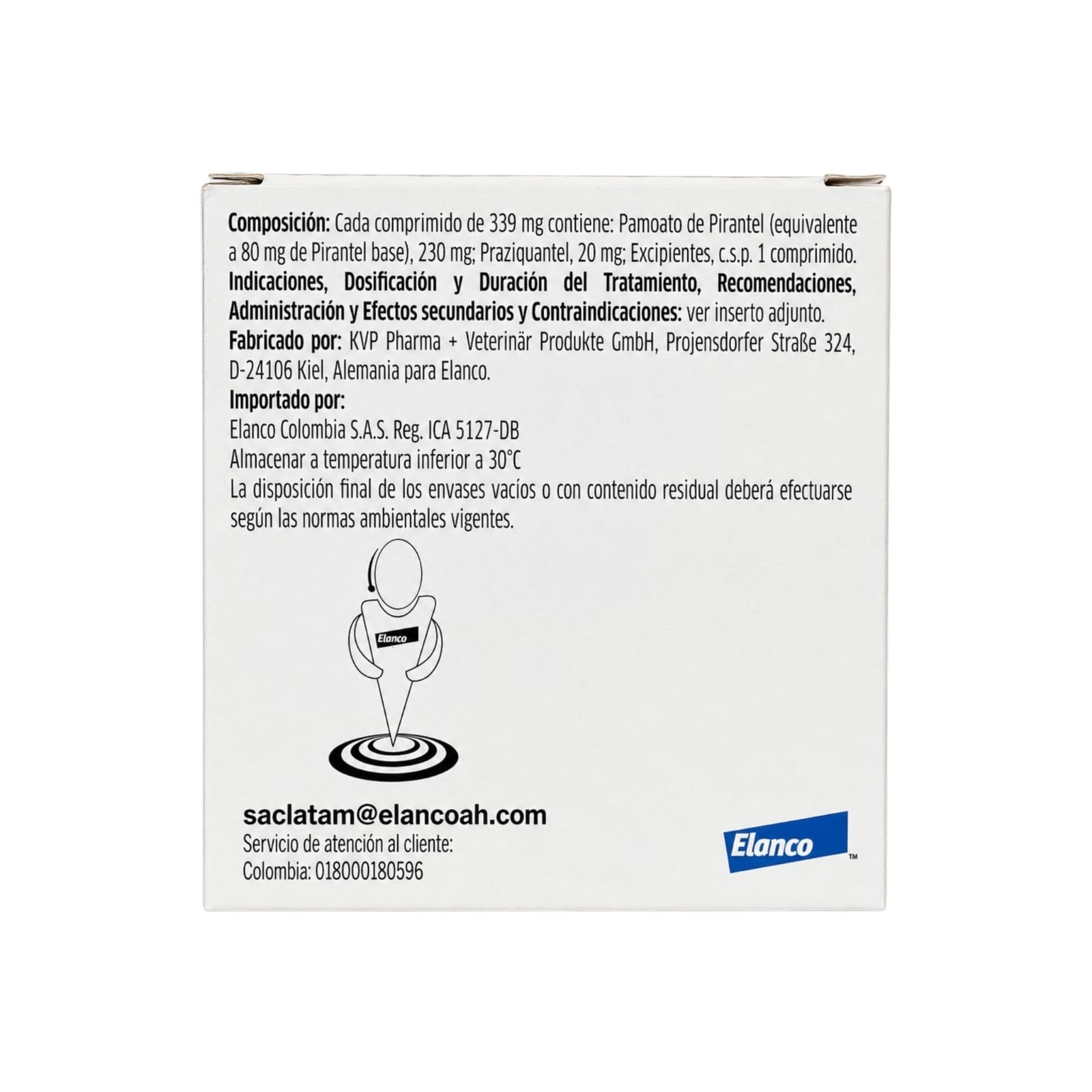 Drontal Gatos Antiparasitario Interno – 2 Comprimidos