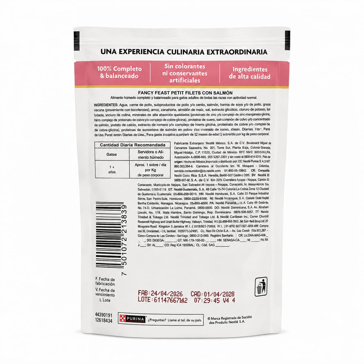 Fancy Feast Petit Filets con Salmón Alimento Húmedo para Gatos Adultos 85 g