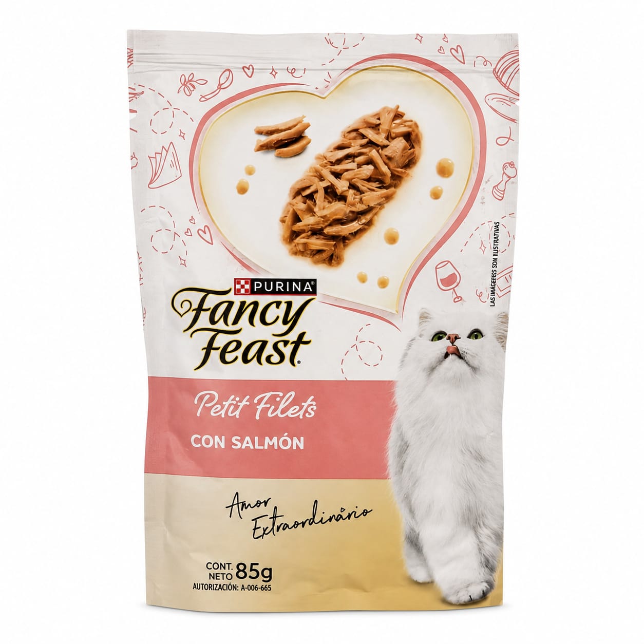 Fancy Feast Petit Filets con Salmón Alimento Húmedo para Gatos Adultos 85 g