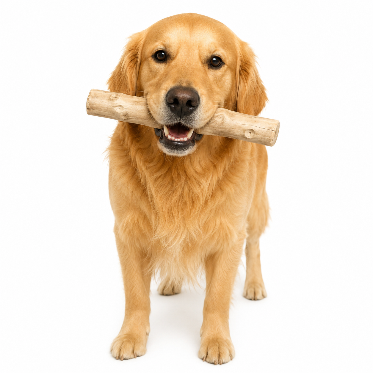 Madera Palo de Café Natural Mordedor para Perros 1 Unidad