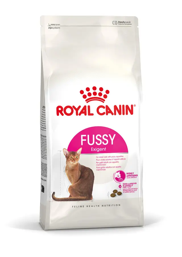 Alimento Seco para Gatos Royal Canin Fussy para Gatos Adultos con Apetito Exigente 400 g